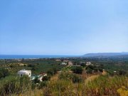 Georgioupoli Kreta, Georgioupoli: Premium-Grundstück mit fertiger Lizenz in der Nähe des Dorfes zu verkaufen Grundstück kaufen